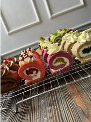 Мини-рулеты с 7 разными вкусами Юлия Бугимбаева