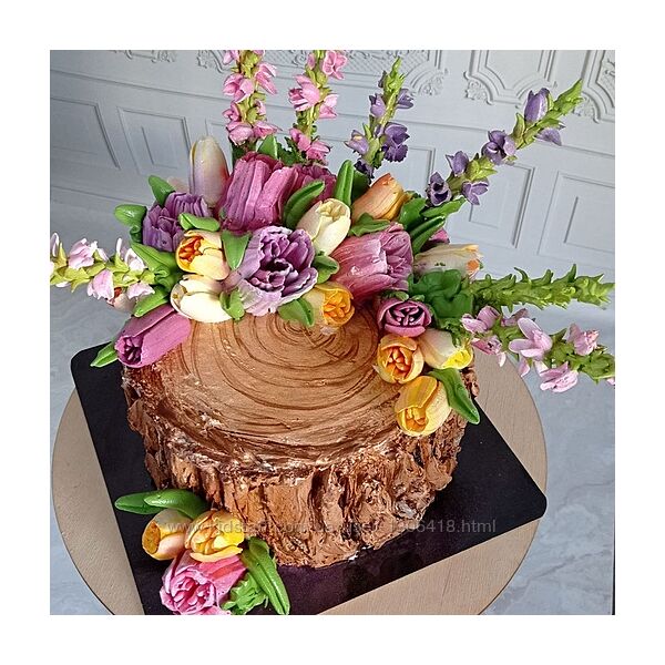 Кремовая флористика. Торты в кремовой флористике Виталия Сейдаметова