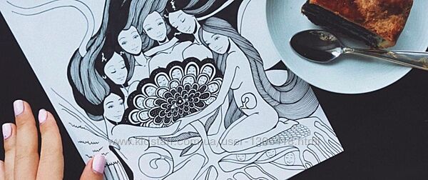 Графика экспериментальные техники Ольга Баларама