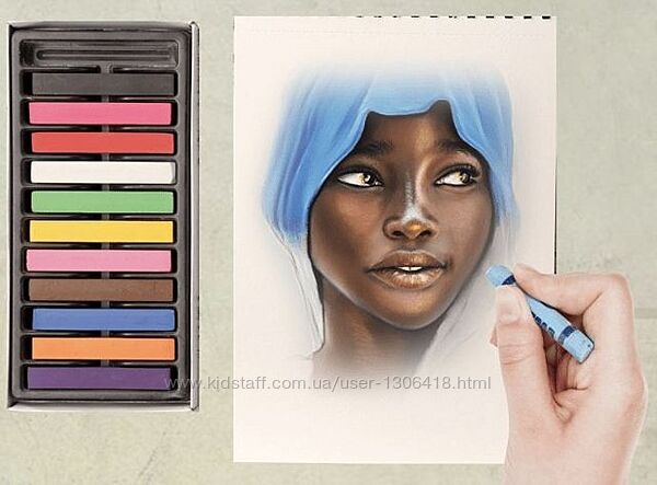 Портреты сухой пастелью Мария Сергеева