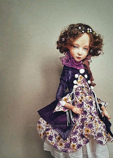 Видеокурс по созданию подвижной куклы в смешанной технике Кира Кинаш