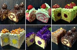 Евро-кексы и современные мини рулеты Валерия Белокур