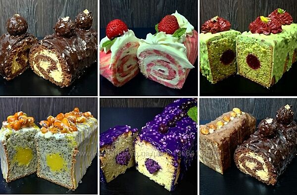 Евро-кексы и современные мини рулеты Валерия Белокур