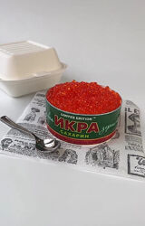 Бенто-торт Банка с икрой Юлия Агафонова