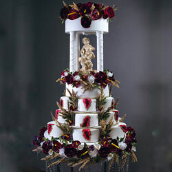 Свадебный шоу торт Фонтан с ангелом Юлианна Сухотерина