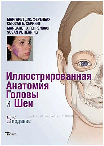 Иллюстрированная анатомия головы и шеи. 5-е издание Susan Herring, Margare