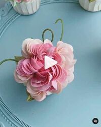 Онлайн-курс по кремовой флористике Buttercream flower sugarflowersstudio