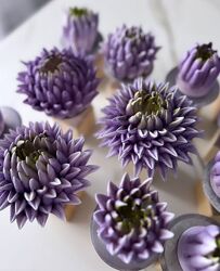 Анна Иванова 7 разных Гортензии из зефира Хризантемы Тюльпаны