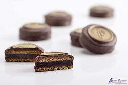 Новогоднее имбирное печенье с фруктовым мармеладом Мария Селянина