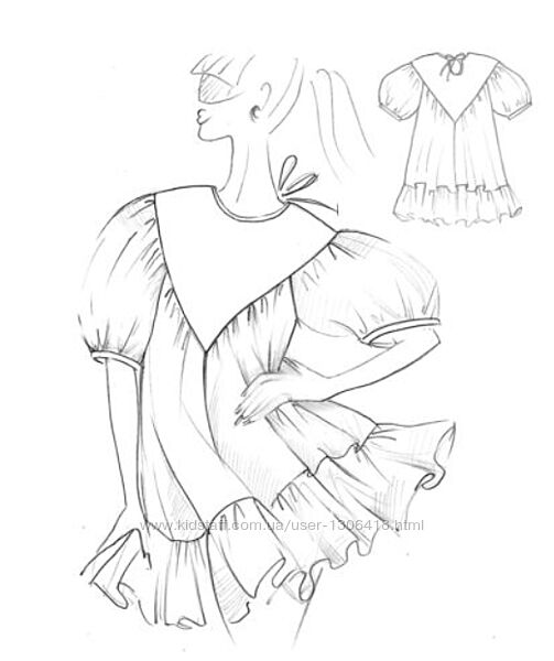 Платье 0443 размеры 92-152 LaForme