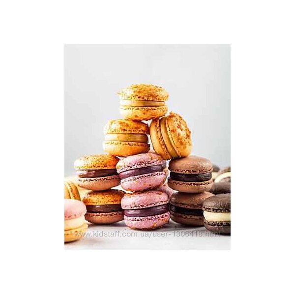 Крышки макарон на альбумине с пониженным содержанием сахара Анна Томильчик