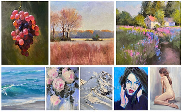 Первые 10 шагов в масляную живопись Игорь Сахаров