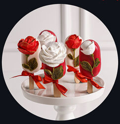 Эскимо Птичье молоко со вкусом Роза-Малина Марина Невская