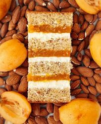 Торт Абрикос-Миндаль-Белый перец Ольга Куликова