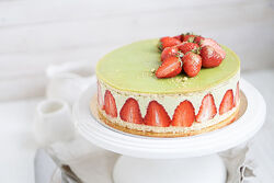 Фрезье с фисташковым кремом Мария Селянина