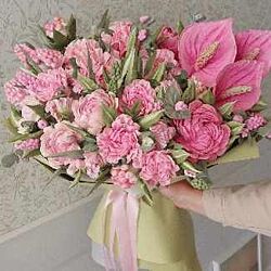 Антуриум из зефира Мирослава Садовая