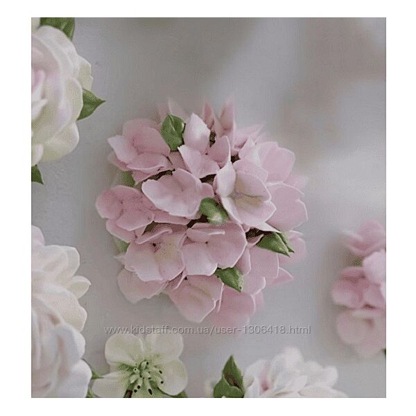 Гортензии из зефира Мирослава Садовая