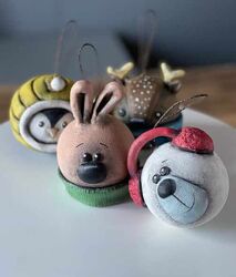 Видеоурок Пирожное Елочные шары Анастасия Казарьянц