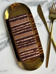 Торт Вишневый ломтик Медовик шоколадный Кудимова