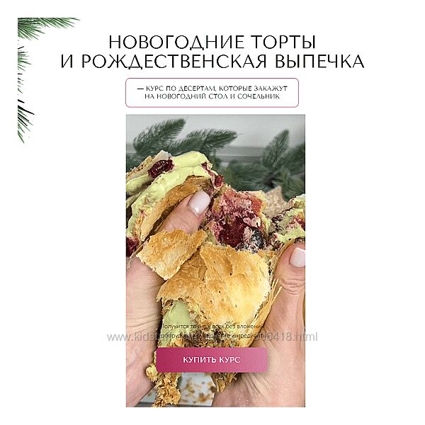 Новогодние торты и рождественская выпечка Надежда Архипова