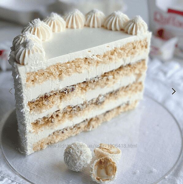 Торт Рафаэлло Юлия Нежурина