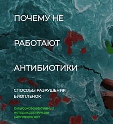 Почему не работают антибиотики. Способы разрушения биопленок Игорь Кауфман