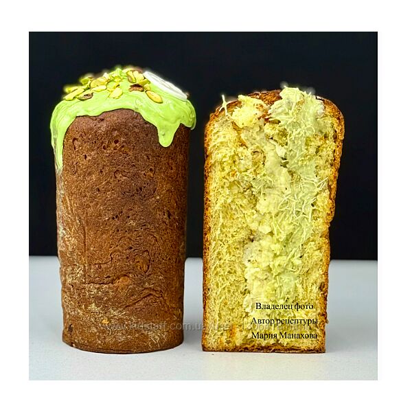 Кулич с начинкой из дубайского шоколада Мария Манахова