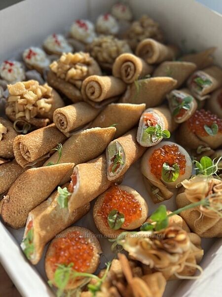 Фуршетные боксы на масленницу 2025 Ольга Ващенко