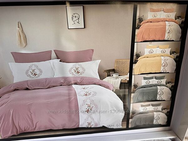 Комплект постільної білизни  мікро сатину.   