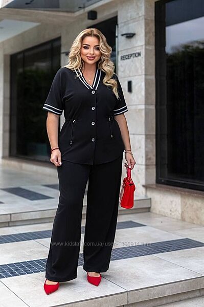 Костюм двійка італійский трикотаж