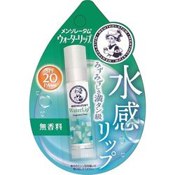 Японский увлажняющий гиалуроновый бальзам для губ Mentholatum Water Lip