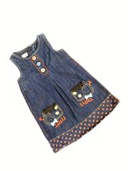 Платье джинсовое сарафан NEXT, 3-4 года