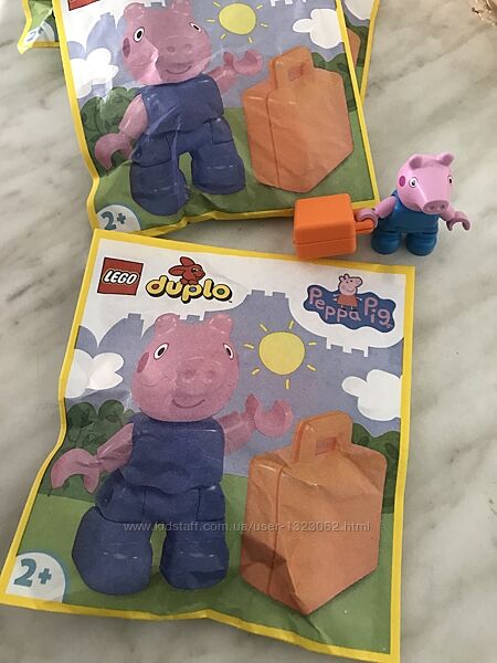 Lego Duplo peppa pig оригінал Фігурка Джорд