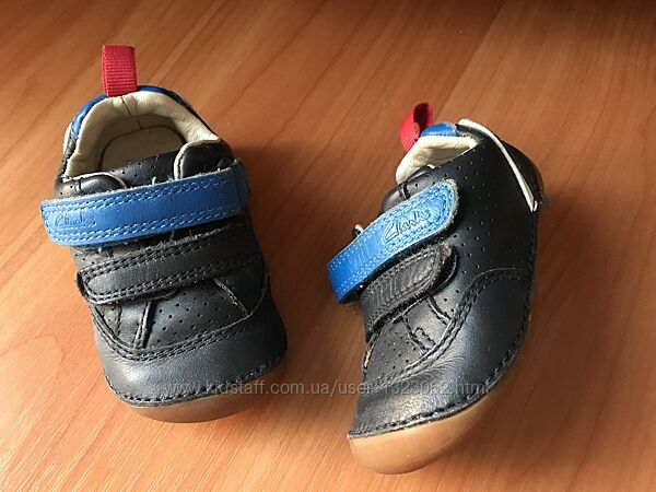 Кросівки Clarks 19 р. шкіра Устілка 12 см.