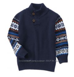 Теплый свитер на мальчика Gymboree 12-18мес