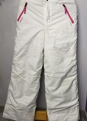 Лыжные брюки белые 140-152 Decathlon
