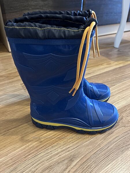 Сапоги резиновые с утеплителем 34 размер Литма