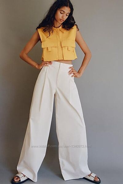 Новый желтый жилет/блуза Zara XS 34/S 36
