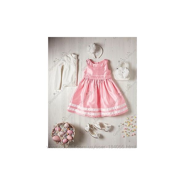 Святкова рожева сукня, Gymboree, 8,