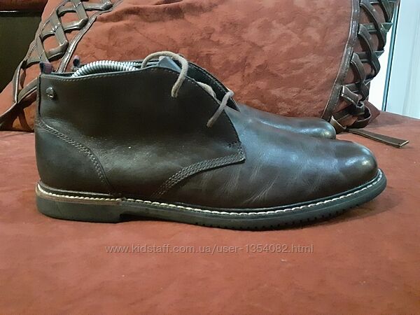 Timberland 41. 5-41р ботинки туфли кожаные. Оригинал. демисезон