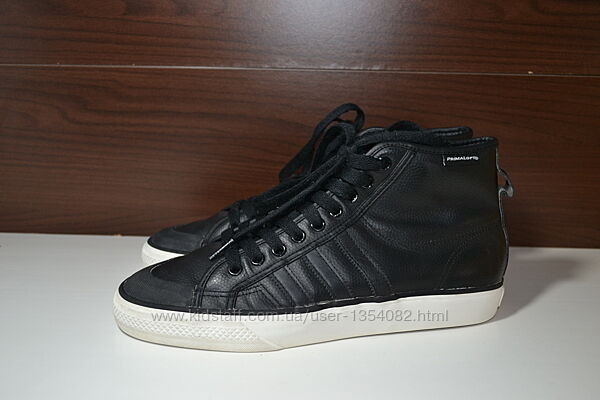 Adidas primaloft 42р кроссовки кожаные, демисезонные зимние ботинки