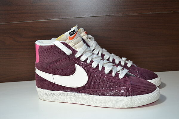 nike blazer mid vintage 39р  кожаные кроссовки кеды сникерсы оригинал