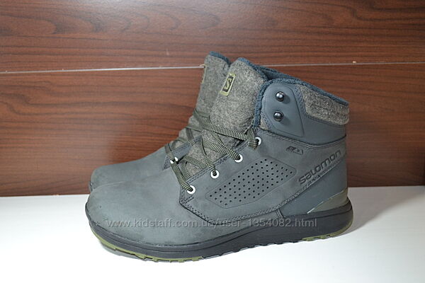 salomon utility winter 43р ботинки кожаные зимние оригинал