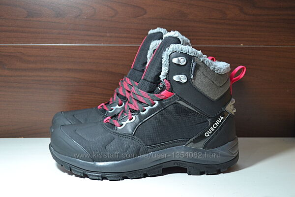 quechua sh520 x-warm 40р ботинки зимние на меху. waterproof