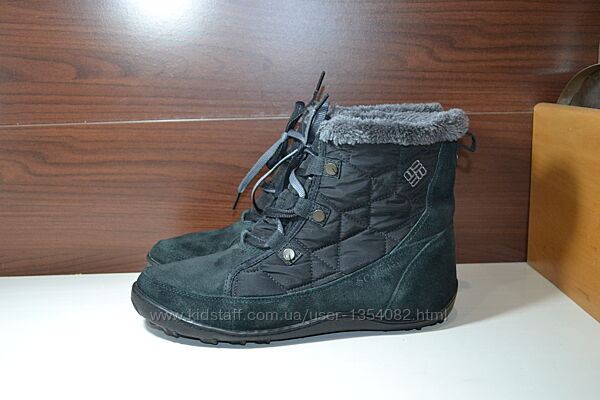 columbia omni-heat 41р зимние сапоги ботинки кожаные.