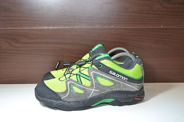 salomon contagrip sensefit 38р кроссовки кожаные ботинки трекинговые