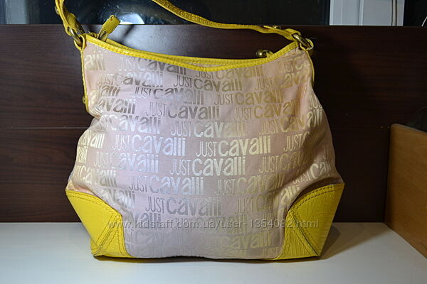 Just cavalli monogram большая сумка оригинал шопер