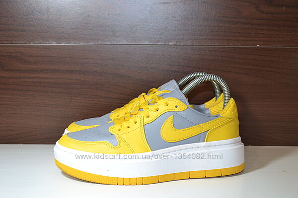 nike air jordan 1elevate 38р кроссовки кожаные оригинал