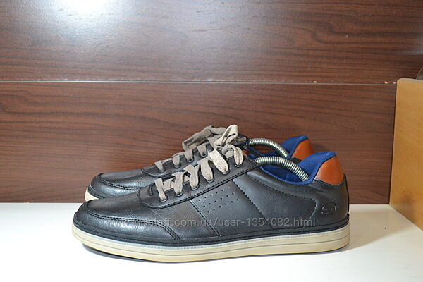 skechers heston avano 45р кроссовки сникерсы туфли кожаные оригинал
