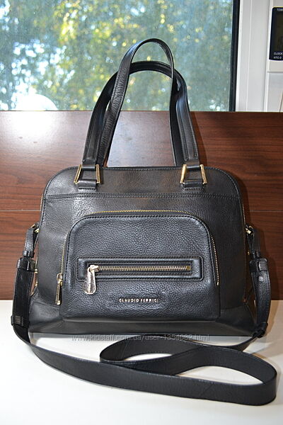 claudio ferrici сумка кожаная оригинал женская